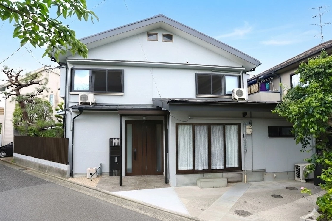 京都市内でリフォームを行った戸建て住宅の外観